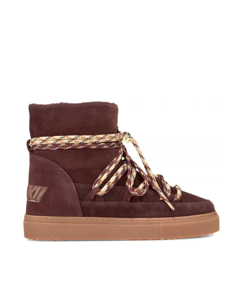 Suede double tie vintersko