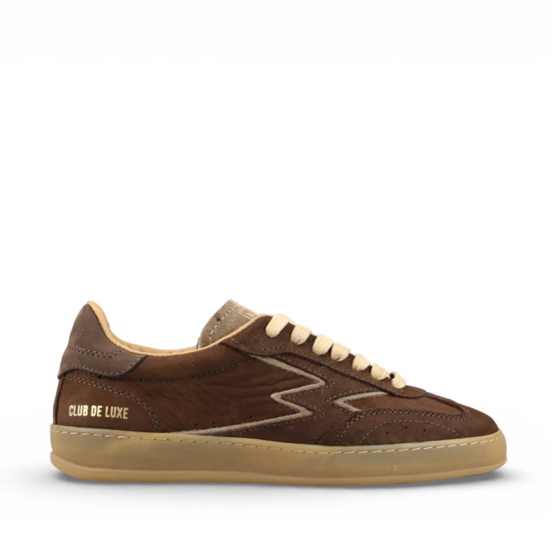 Club sneaker club deluxe brown ostrich print nab