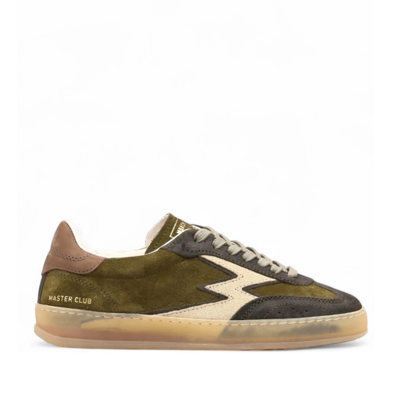 Club sneaker club caper suede cocoa powder detai