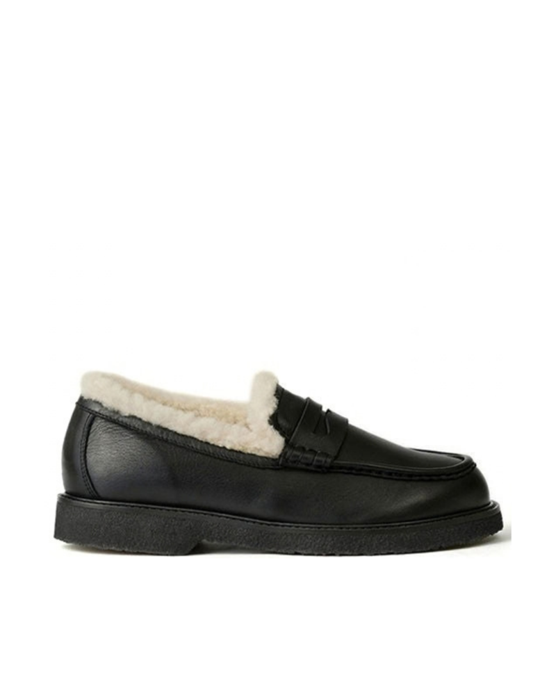 The celeste shearling loafer