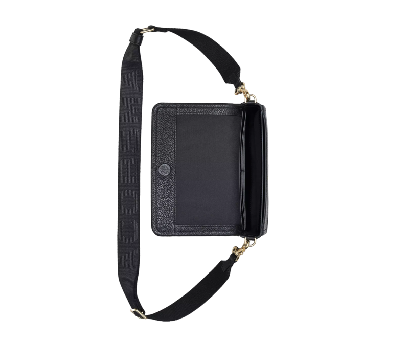 The leather mini bag camel 7