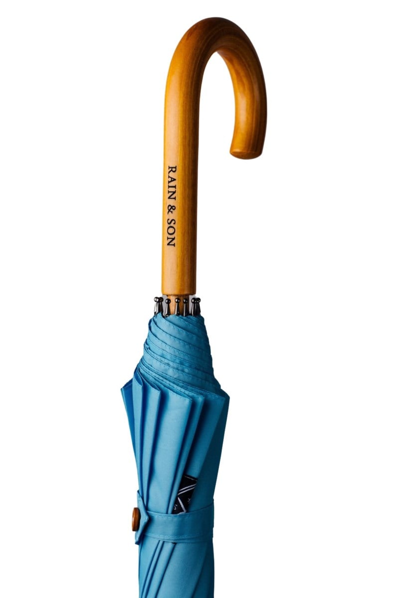 Rain & Son Traditionellt paraply paraplyer & tech herr – bild 3