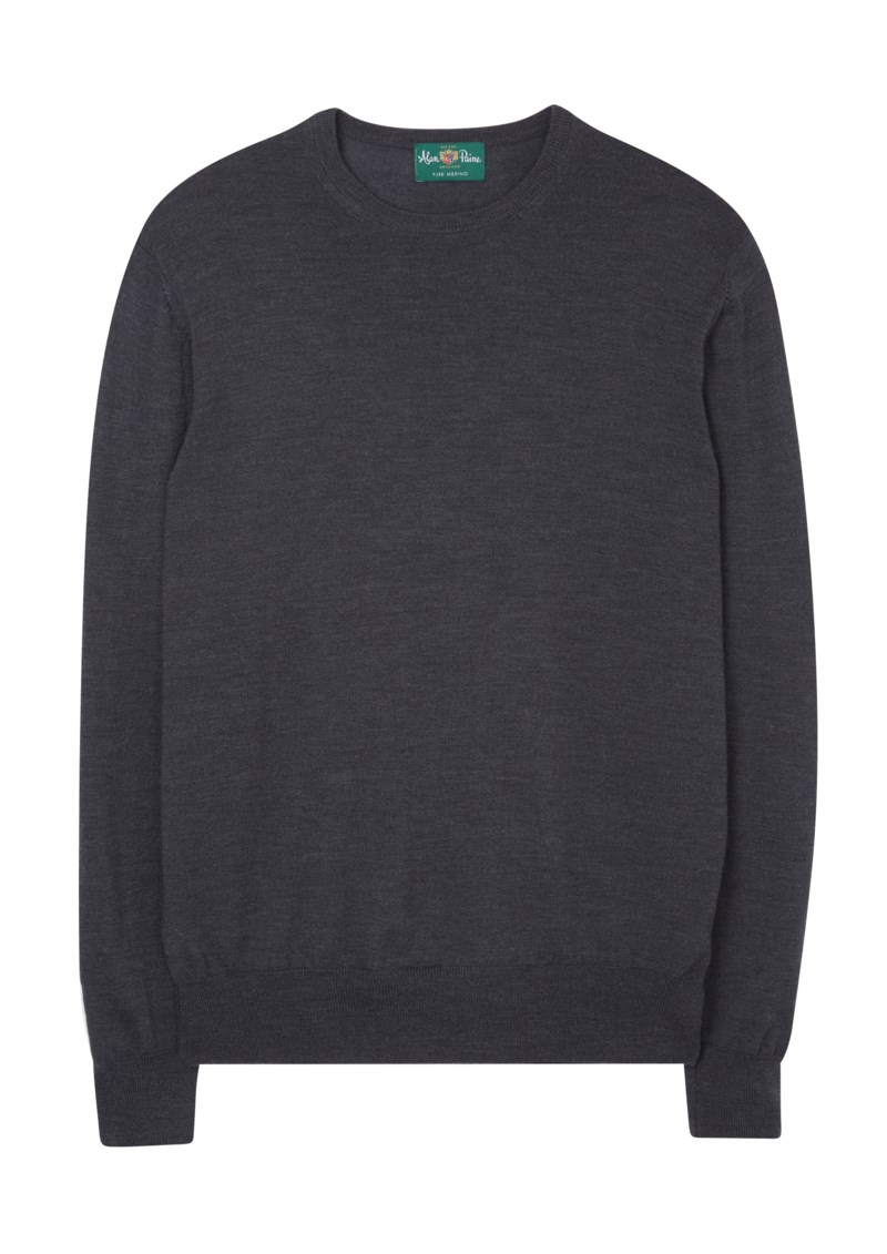 Tröja rundhals radstone light grey mix 2