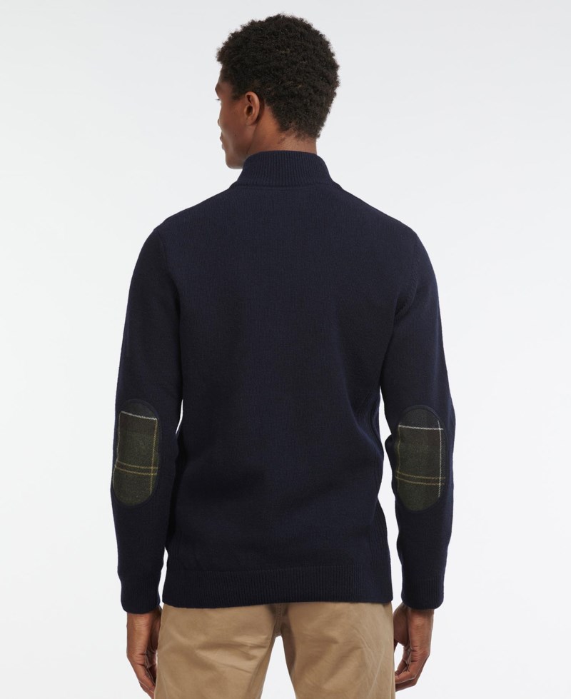 Barbour Tröja patch halv zip herr – bild 3