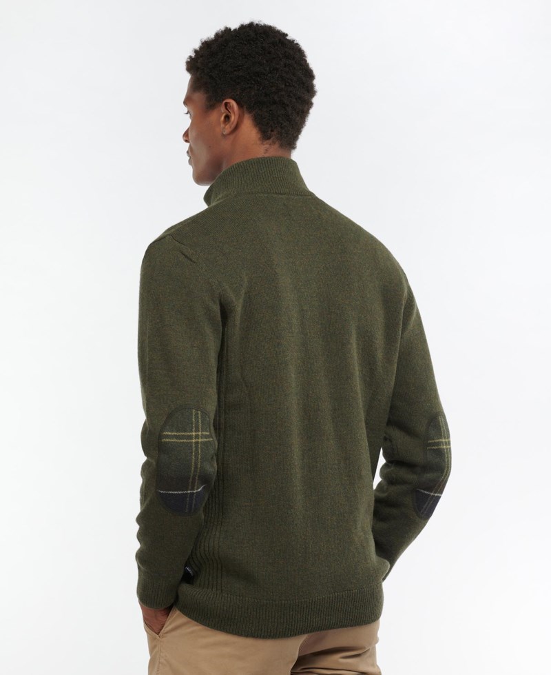 Barbour Tröja patch halv zip herr – bild 3