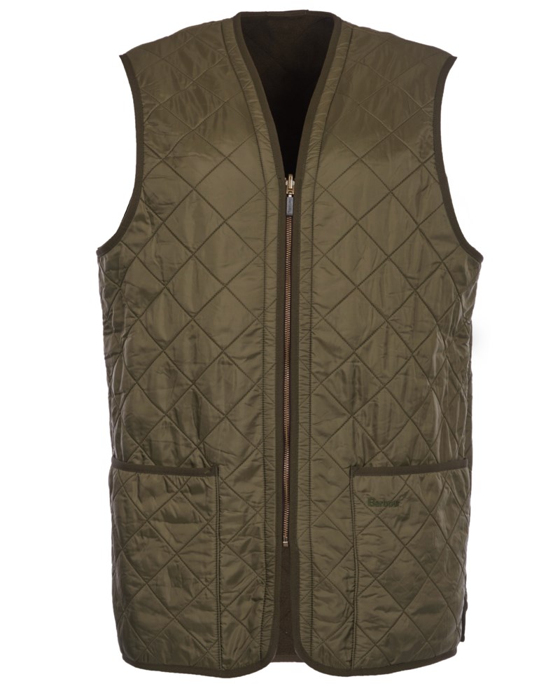 Väst polarquilt olive 1