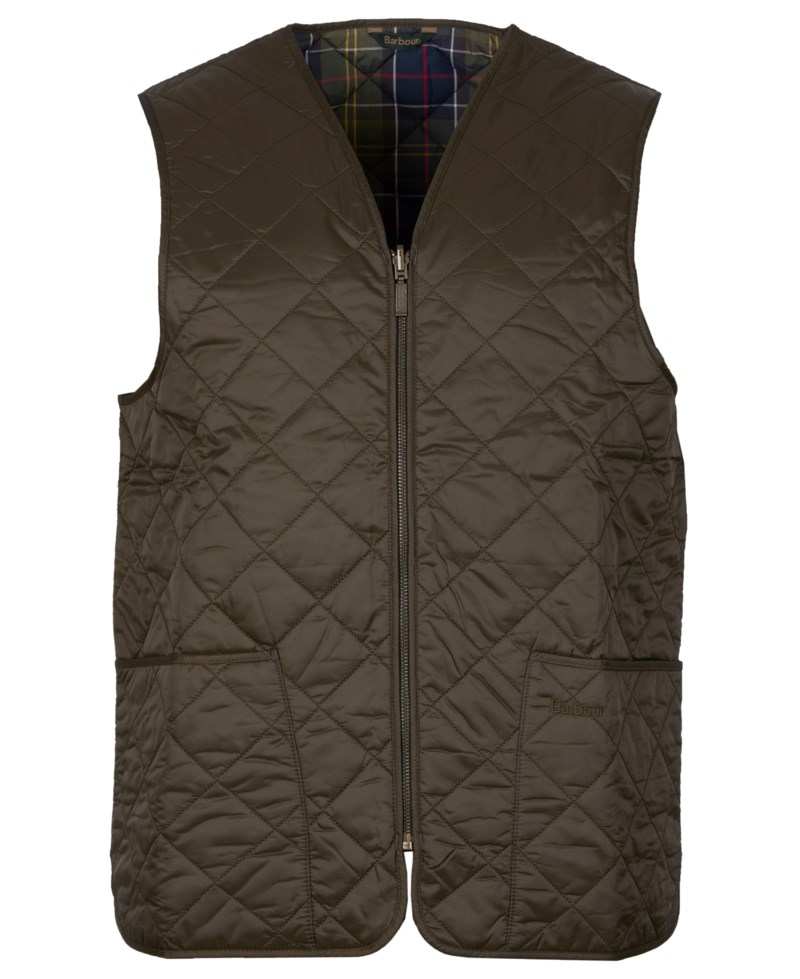Väst eaves zip in olive 1