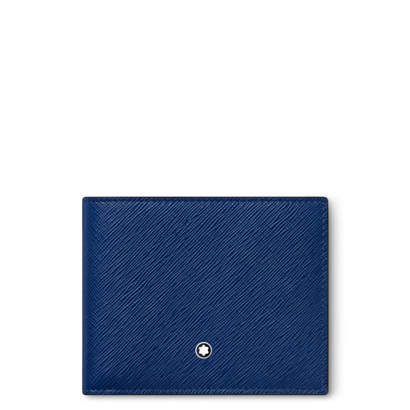 Plånbok sartorial 6cc violet de cobalt 1