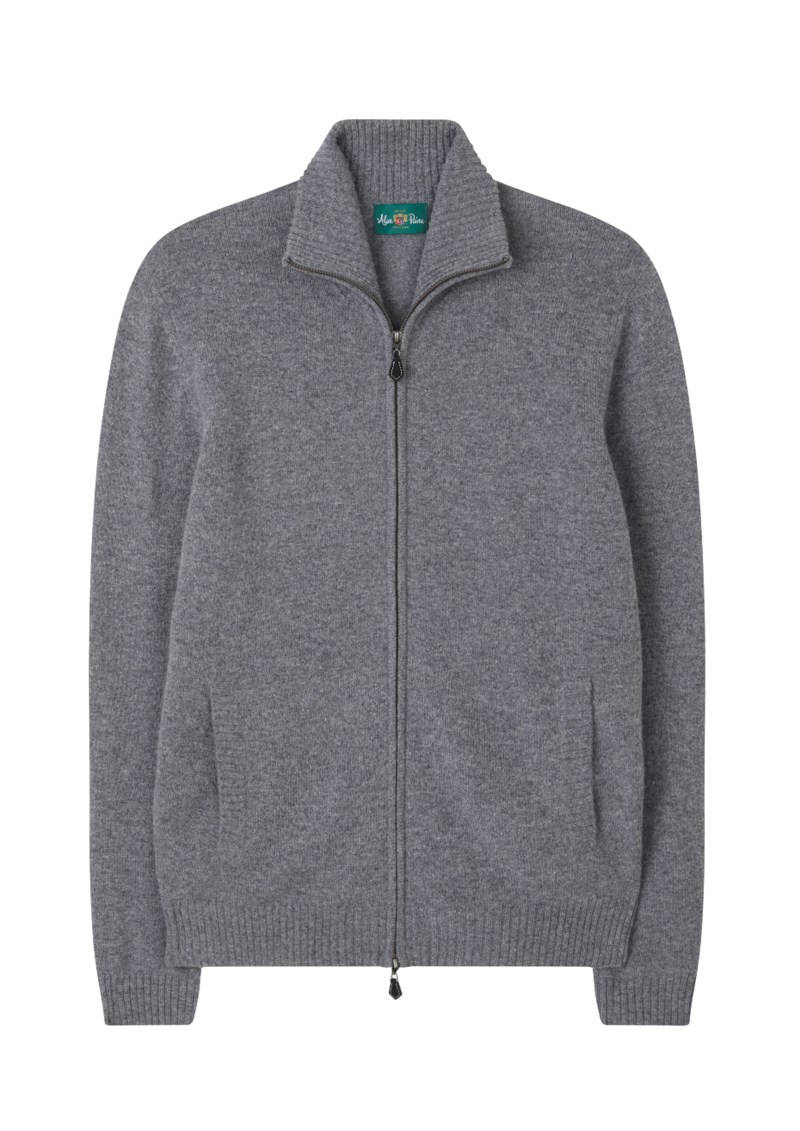 Zip cardigan ballater