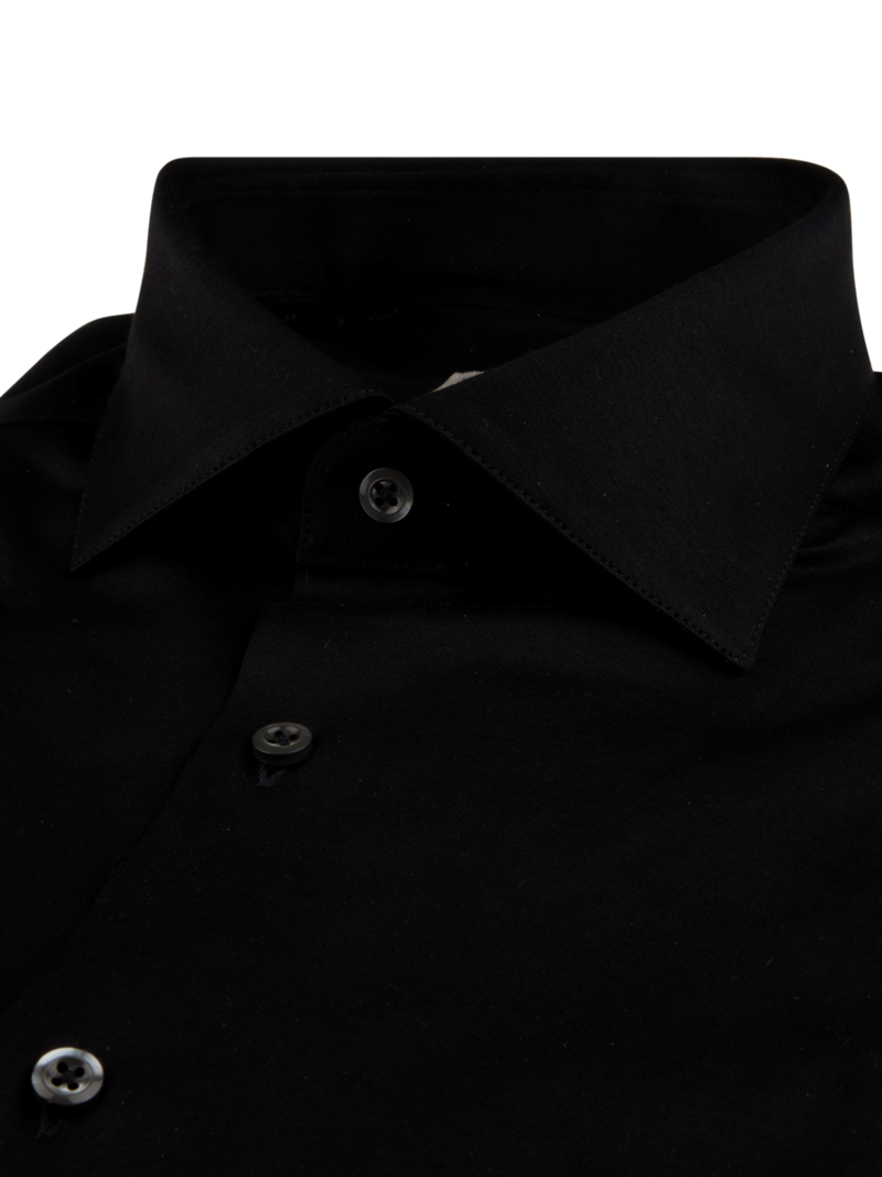 Skjorta new slimline jersey svart 7