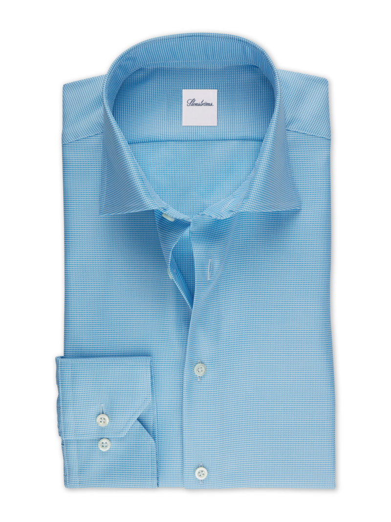 Skjorta regular hundtand twill 1