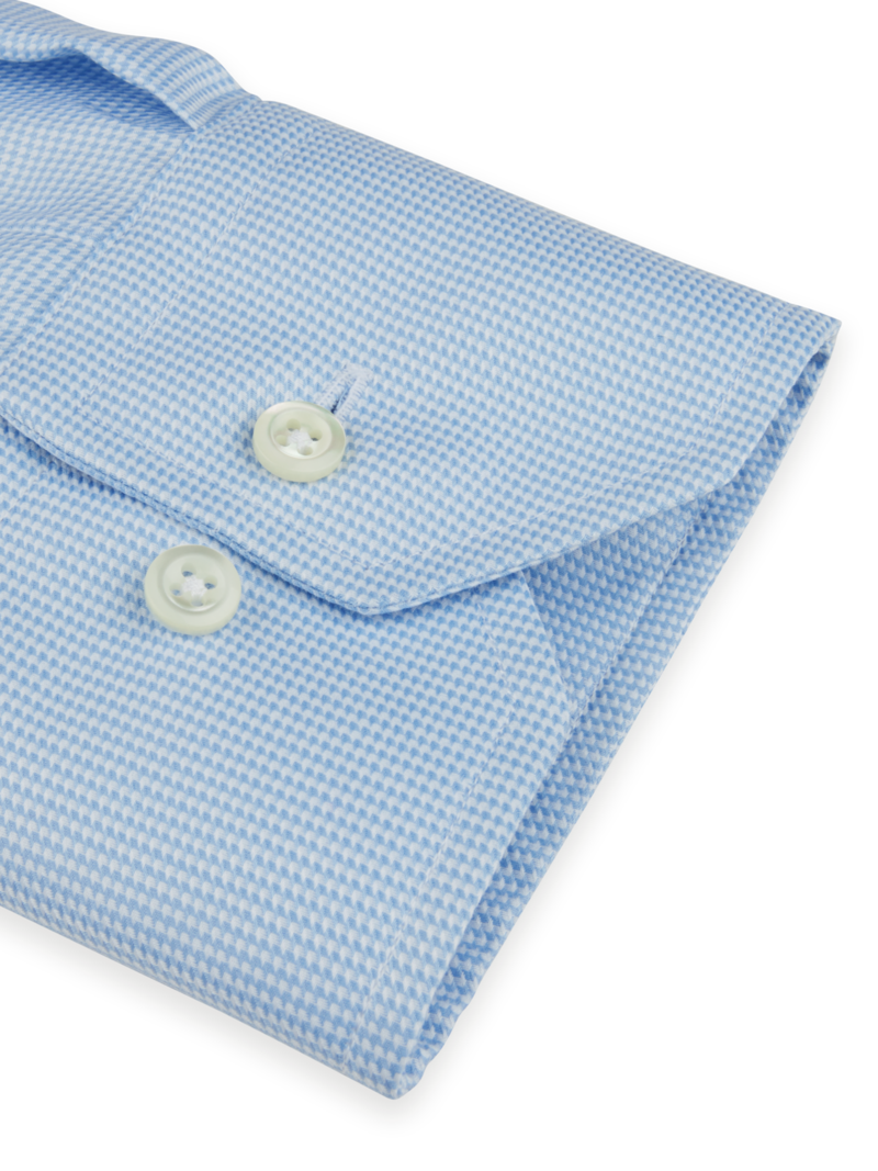 Skjorta regular hundtand twill 8