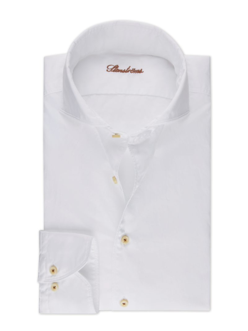 Skjorta casual regular enfärgad twill 1
