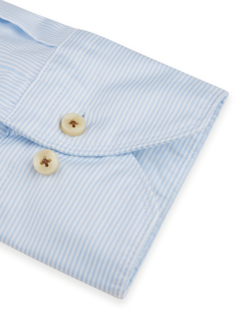 Skjorta casual regular pinstripe twill 8
