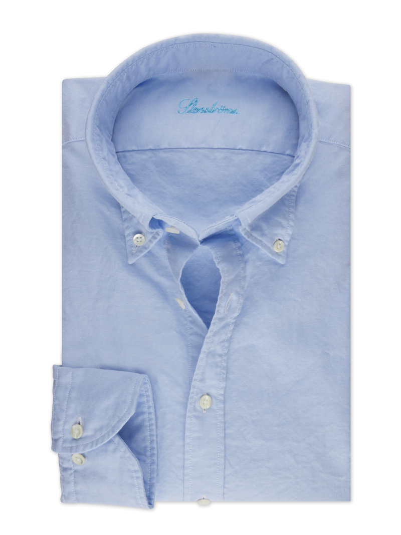 Skjorta casual regular enfärgad oxford