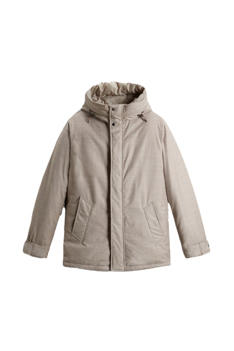 Parka loro piana dove melange 1
