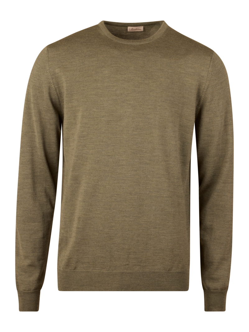 Tröja i crew neck blå 1