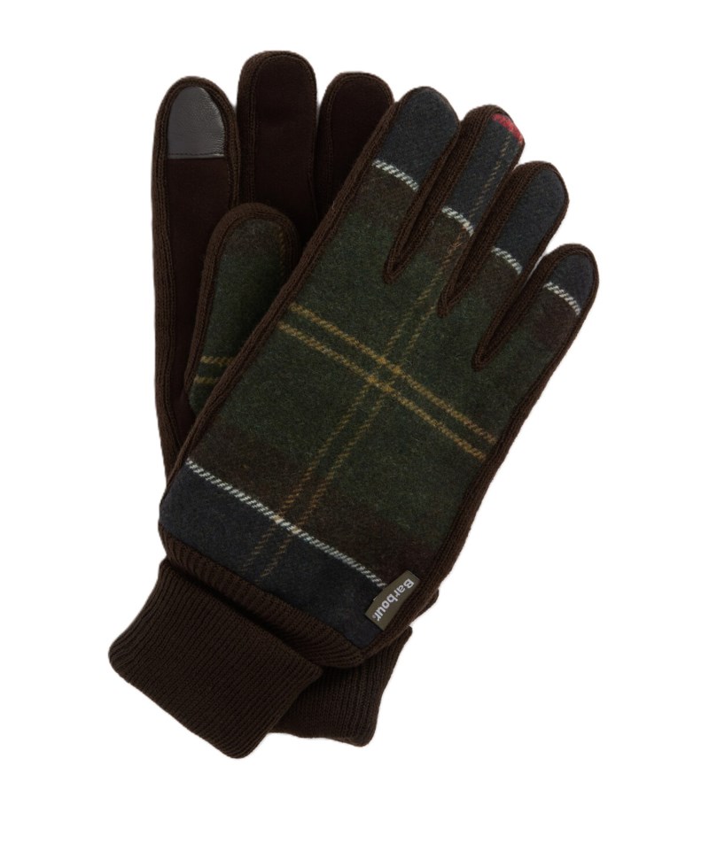 Handske hackney tartan