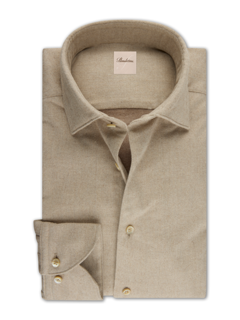 Slimline flanellskjorta