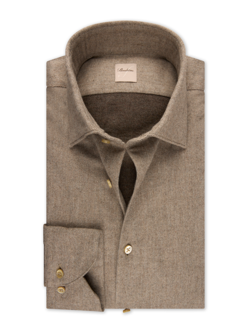 Slimline flanellskjorta