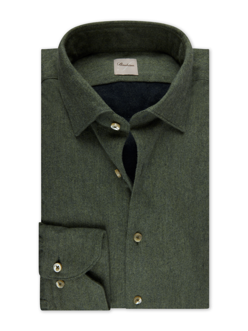 Slimline flanellskjorta
