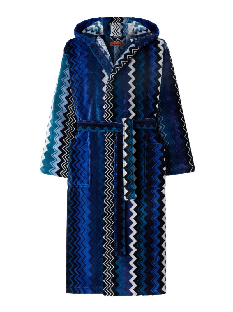 Missoni Home Giacomo Hooded Bathrobe L, 50 morgonrockar dam – bild 7