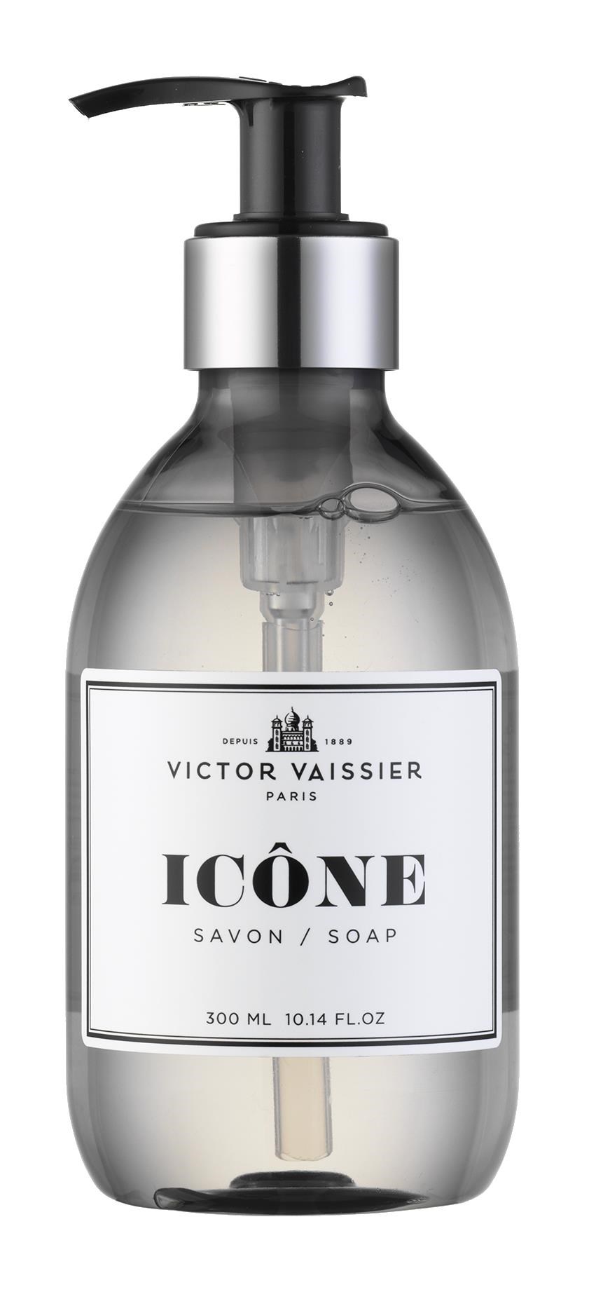 Icone liquid soap vit 7x7x17 cm, vit från Victor Vaissier