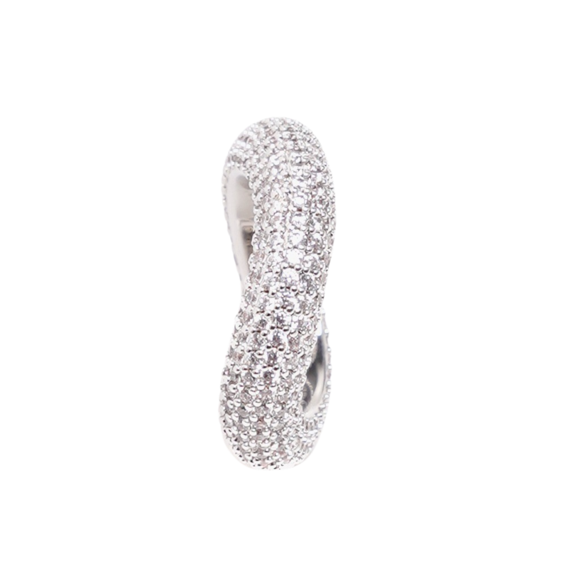 Beyond ring beige/silver 15