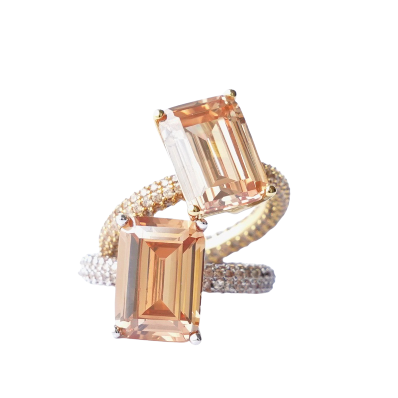 Mega rectangle ring 8