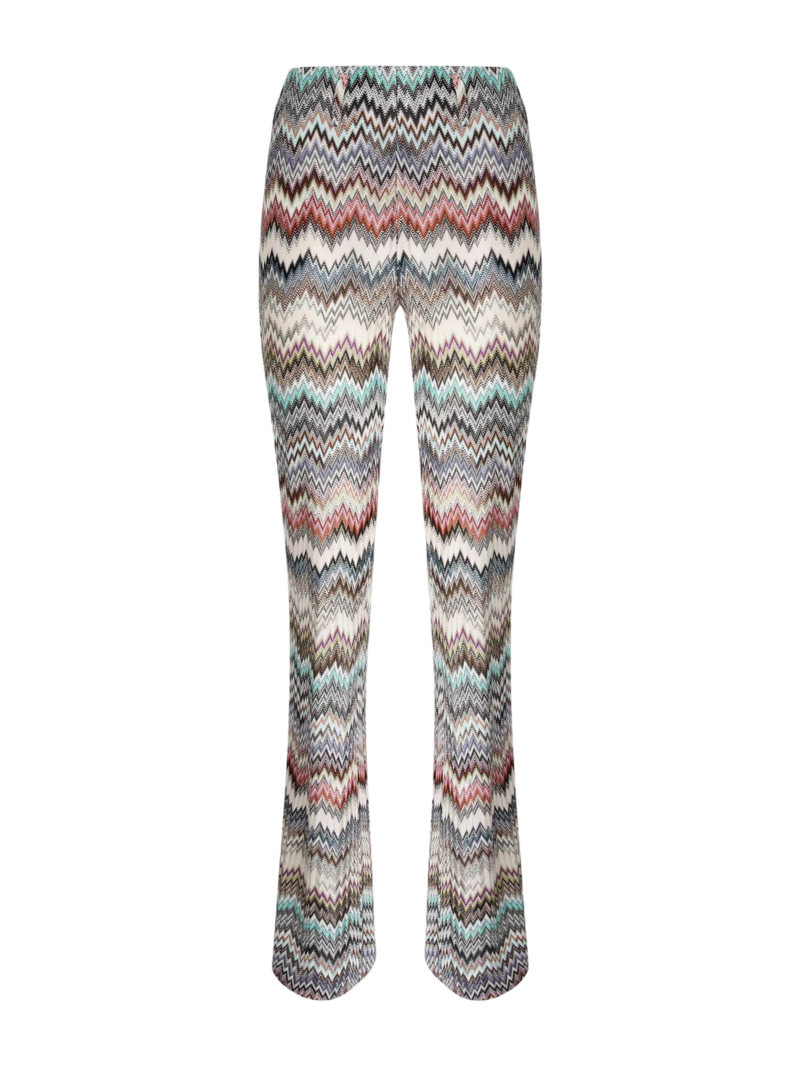 Missoni trousers multicolor white 2