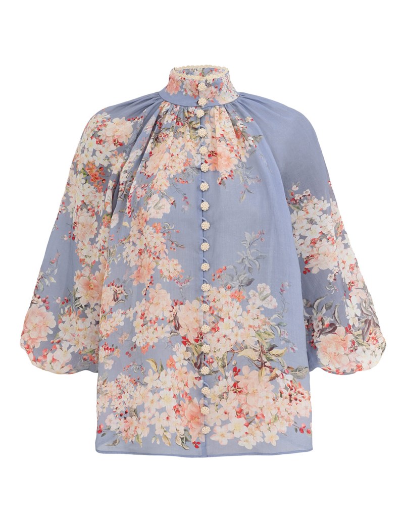 Cascadian billow blouse 1