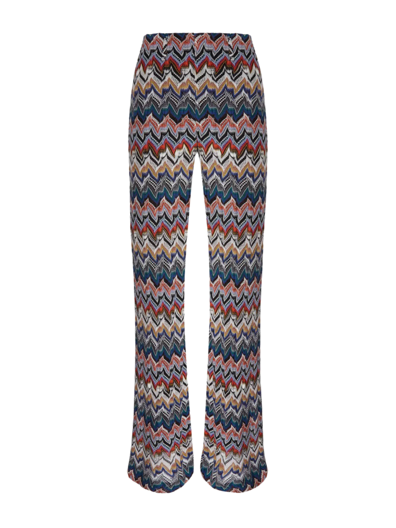 Missoni trousers multicolor white 1