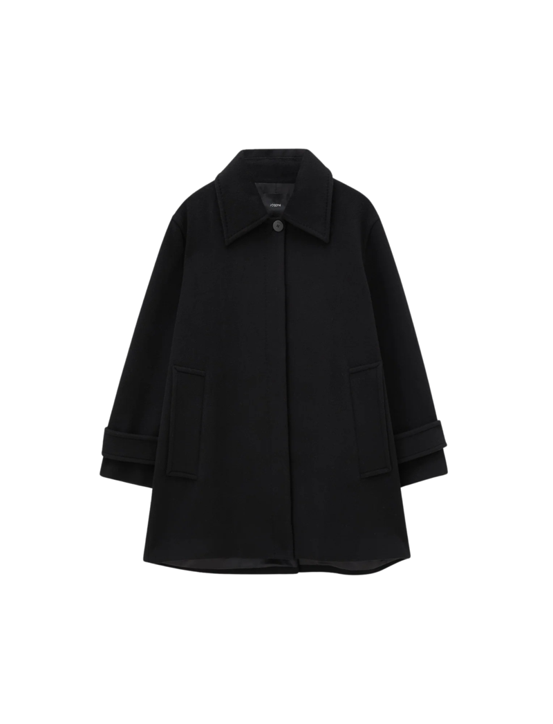 Coat soft wool cashmere