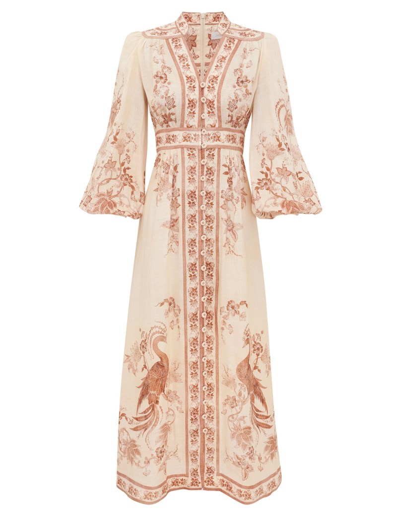 Indra plunge dress