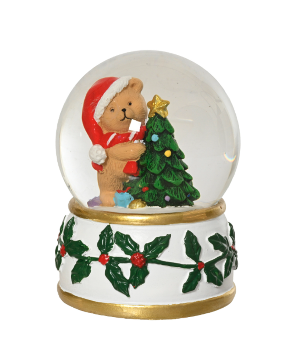 Theo snöglob vit/flerfärgad 8.7x65 cm, vit/flerfärgad från Newport Christmas