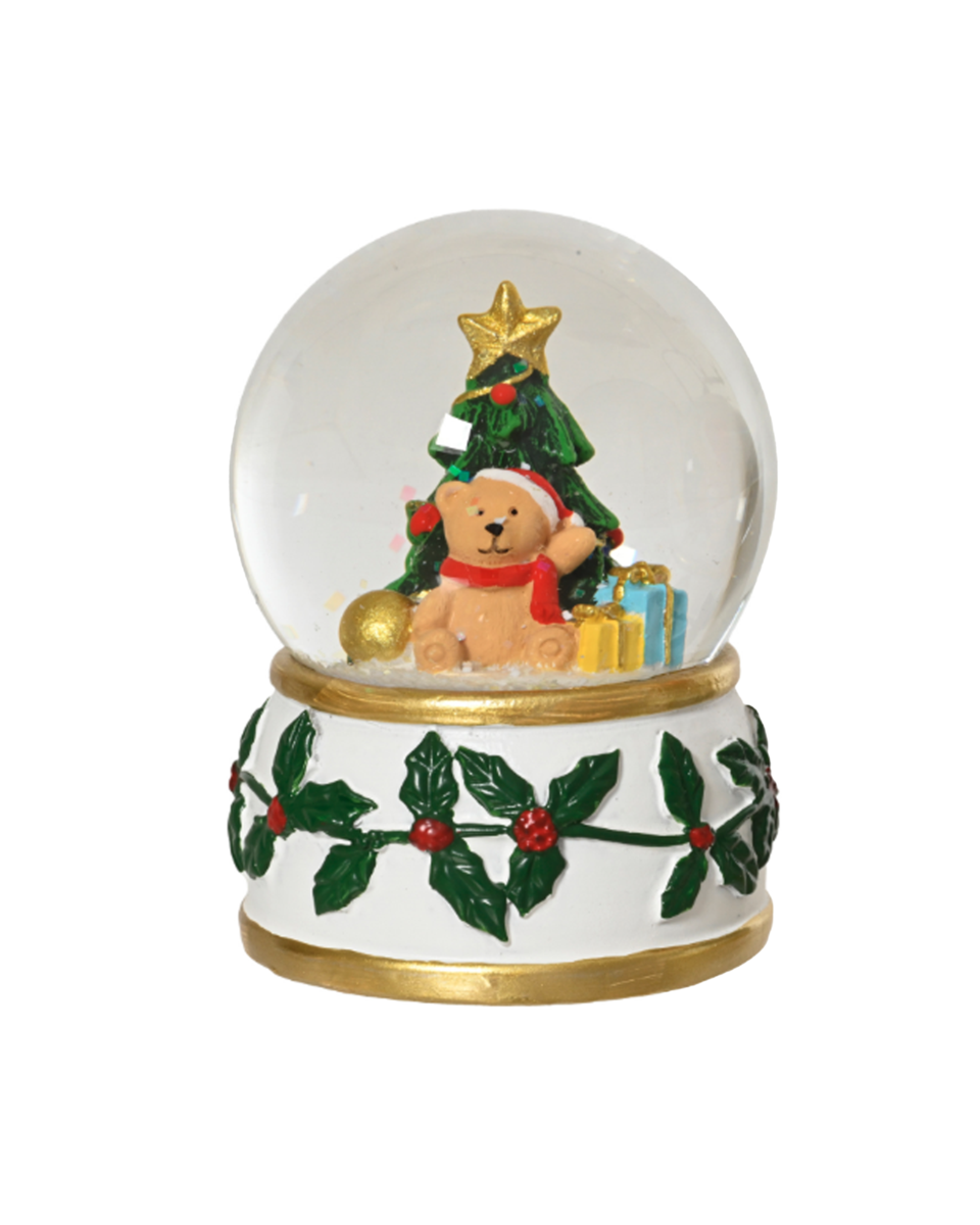 Timothy snöglob vit/flerfärgad 8.7x65 cm, vit/flerfärgad från Newport Christmas
