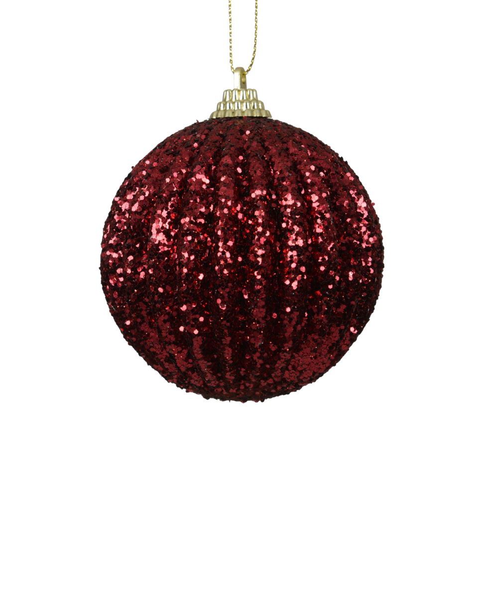 Clara julkula vinröd 8 cm, vinröd från Newport Christmas