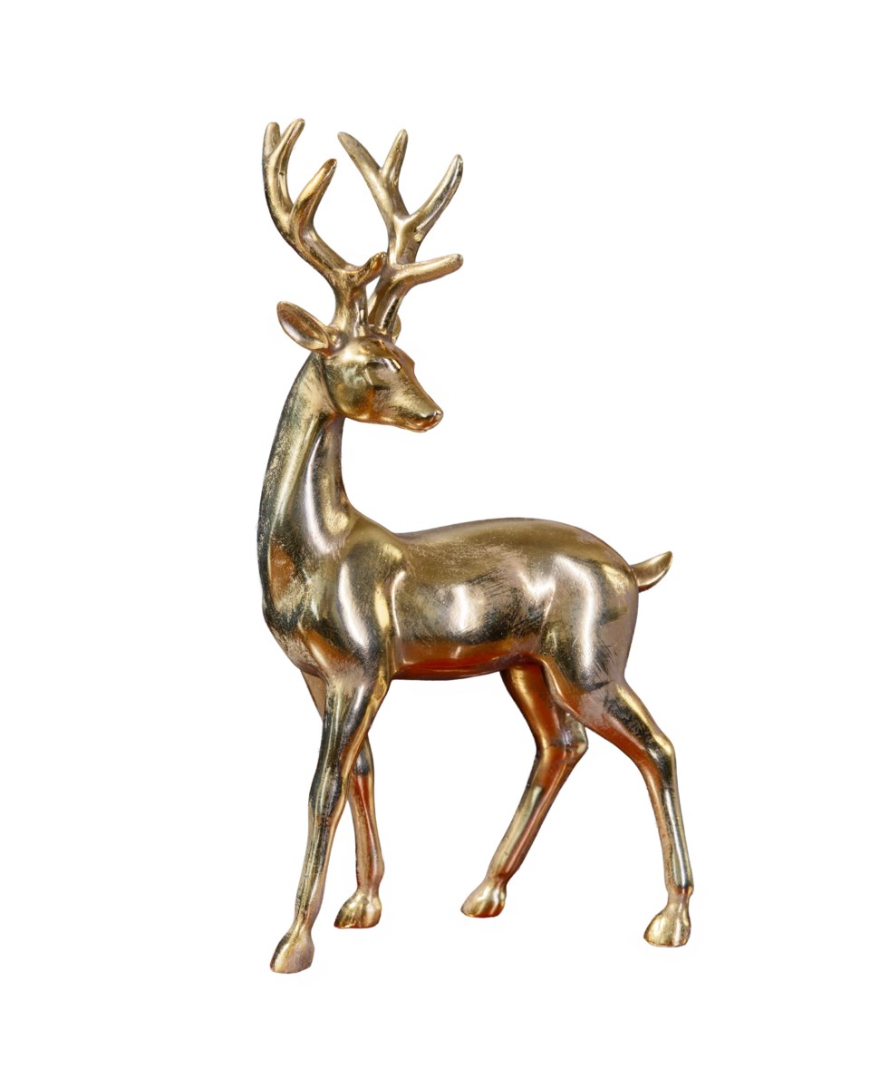 Cupid hjort guld 26x46.5x13 cm, guld från Newport Christmas