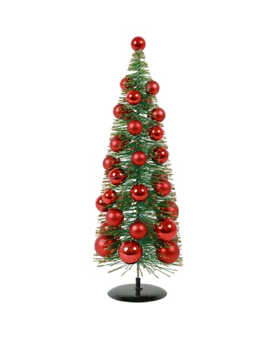 Eve julgran dekoration röd/grön 32 cm, röd/grön från Newport Christmas