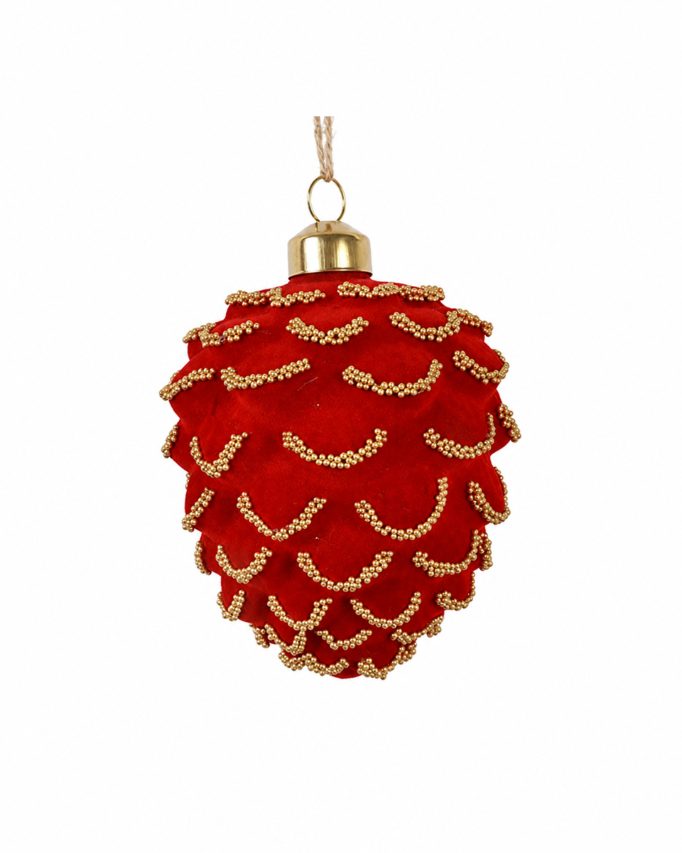 Jolly kotte julgransdekoration röd s, röd från Newport Christmas
