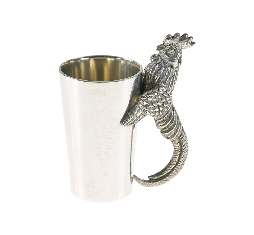 Tupp kopp silver 4x6.5x8 cm, silver från Newport