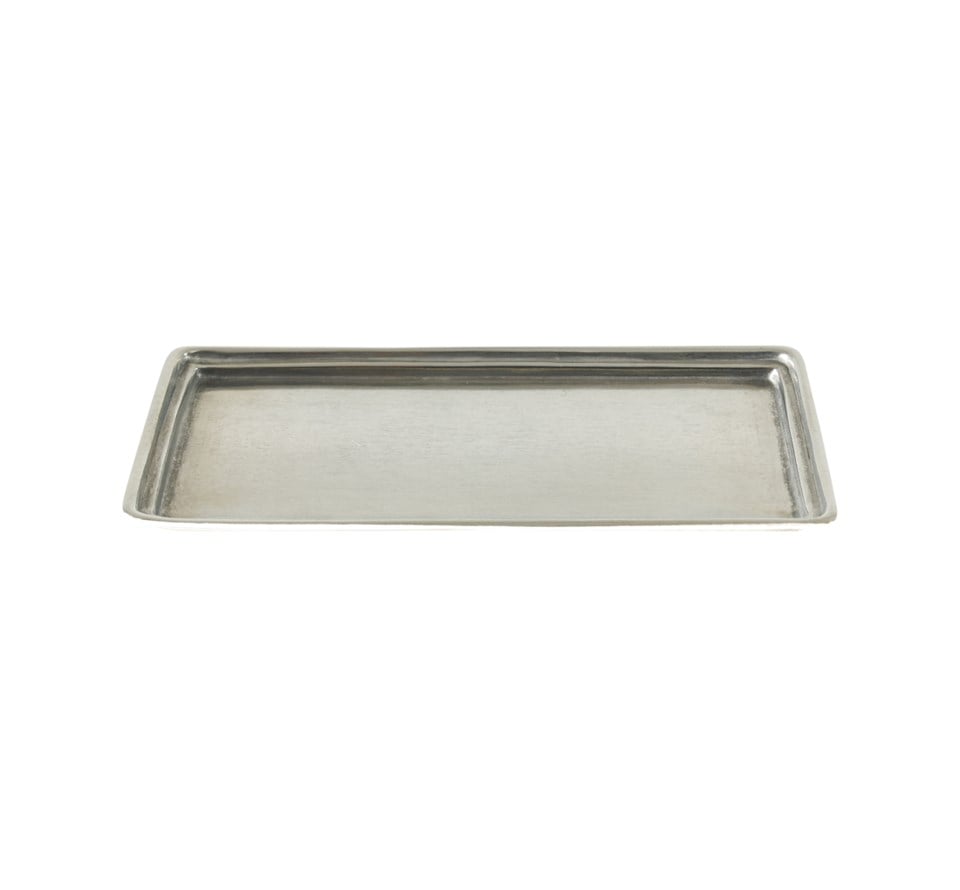 Bricka tenn silver 20x10x1 cm, silver från Newport