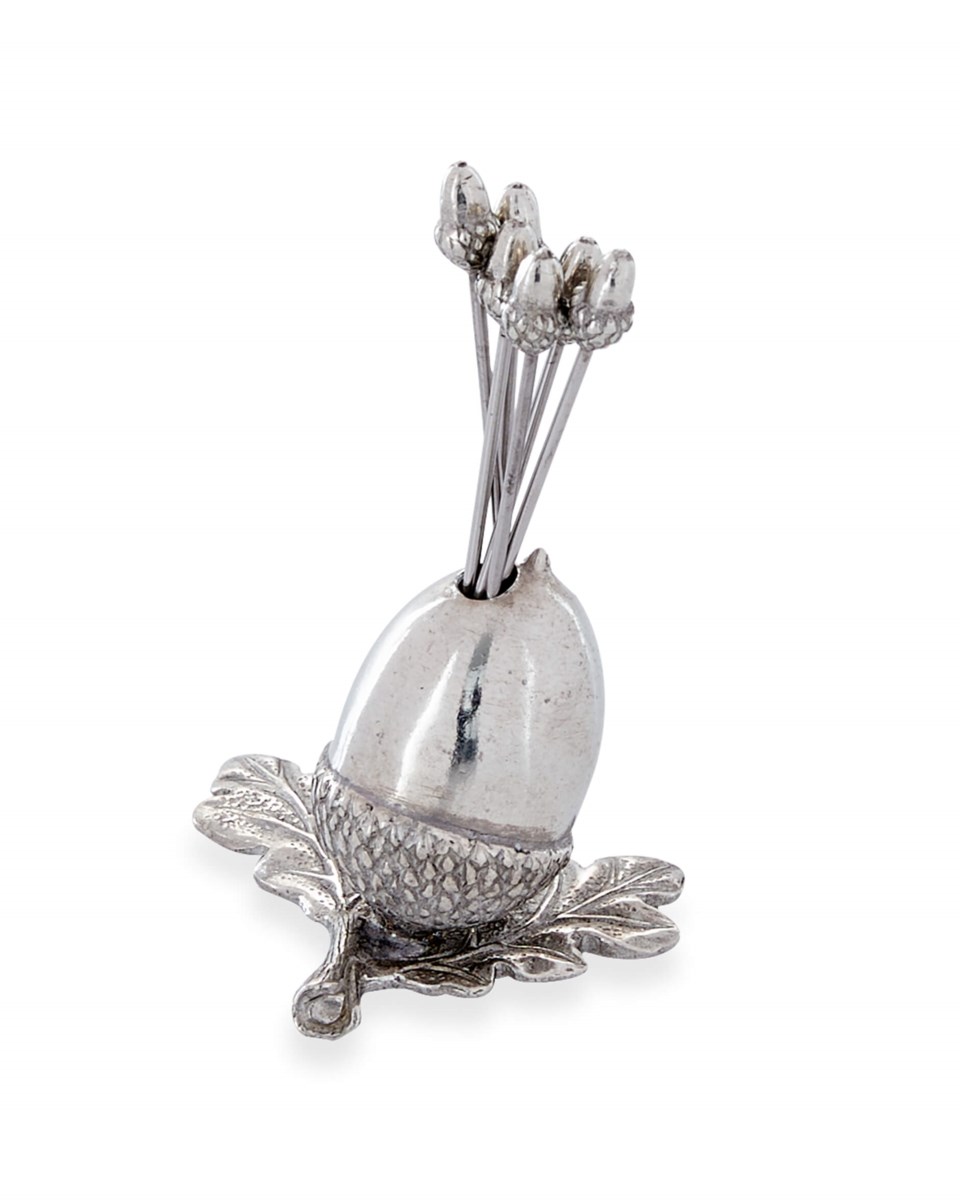 Ekollon cocktailpinnar silver 6x5.5x9 cm, silver från Newport