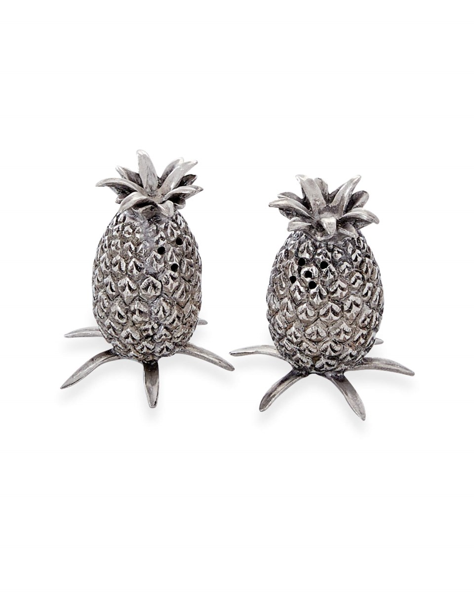 Ananas salt/pepparkar silver 5x4.5x5.5 cm, silver från Newport