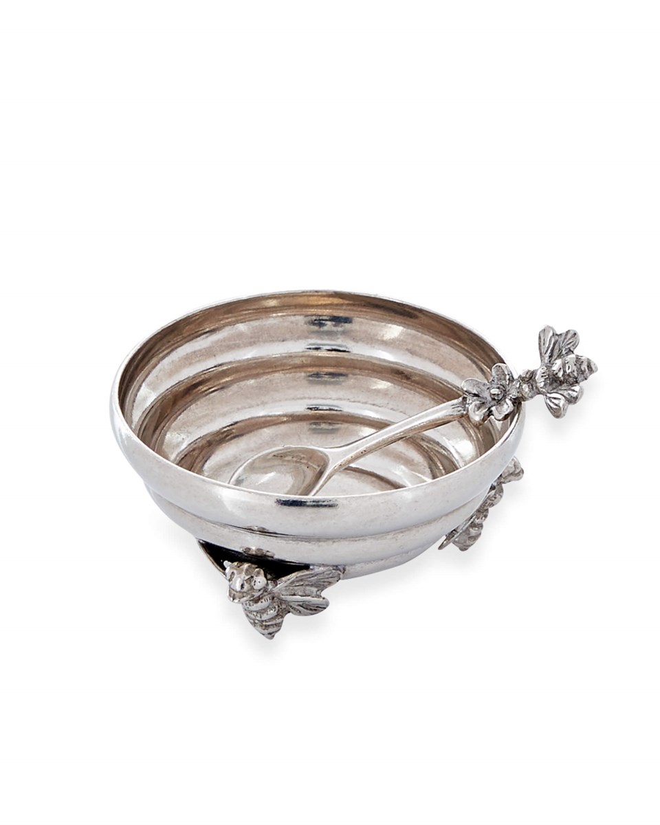 Bi sockerskål silver 7x3.5 cm, silver från Newport