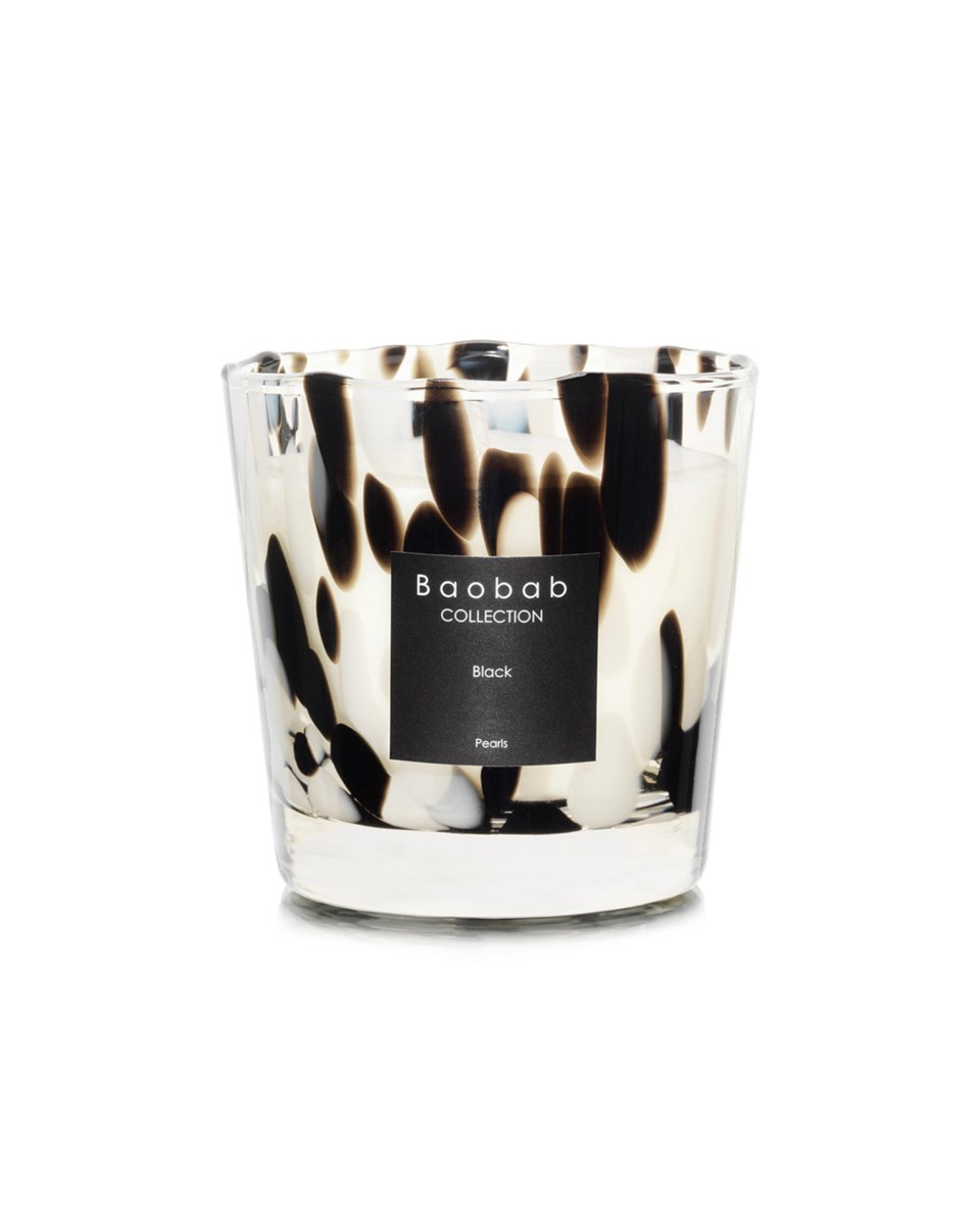 Black pearls doftljus black pearls 9x9.3 cm, black pearls från Baobab