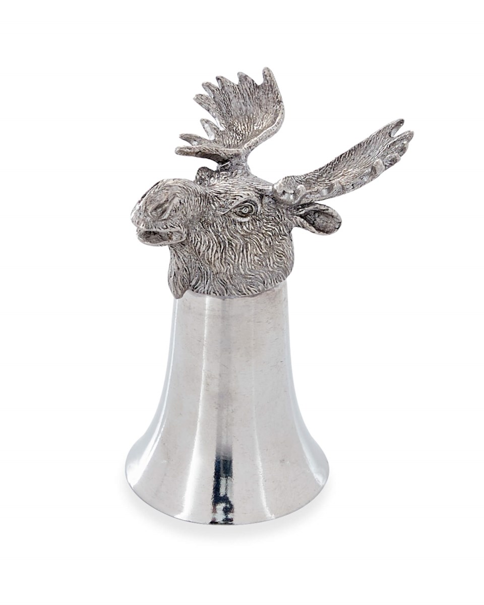 Moose snapsglas tenn 6.3x4.5x8.5 cm, tenn från Newport