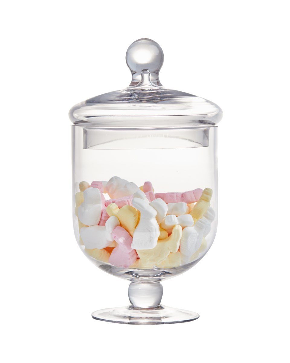 Praline bonbonjär klarglas 14.9 cm, klarglas från Newport