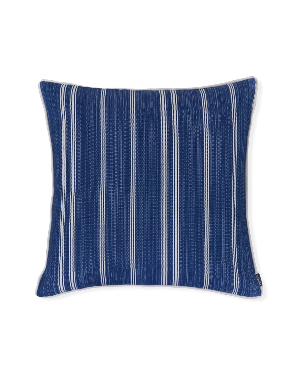 Batchelder ticking kuddfodral blå 60x60 cm, blå från Newport