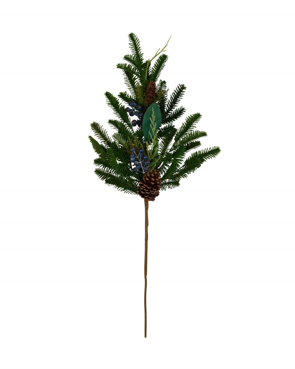 Colorado grankvist grön/blå/brun 100 cm, grön/blå/brun från Newport Christmas